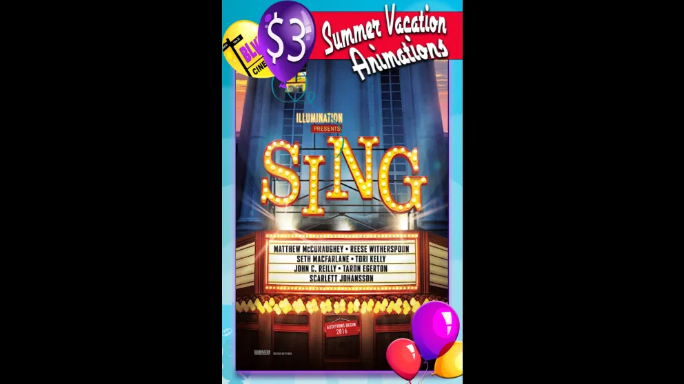 SING poster
